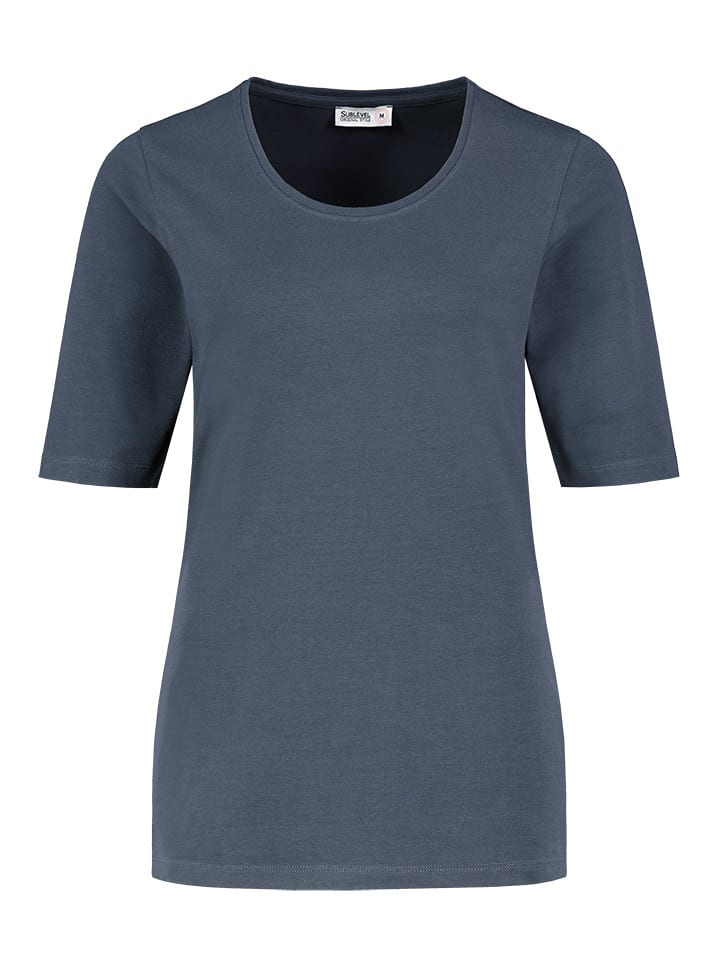 Sublevel Koszulka w kolorze granatowym rozmiar: XL