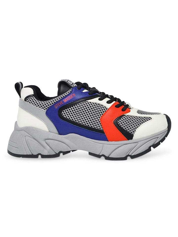 Steve Madden Sneakersy "Standout" w kolorze szaro-białym ze wzorem rozmiar: 39