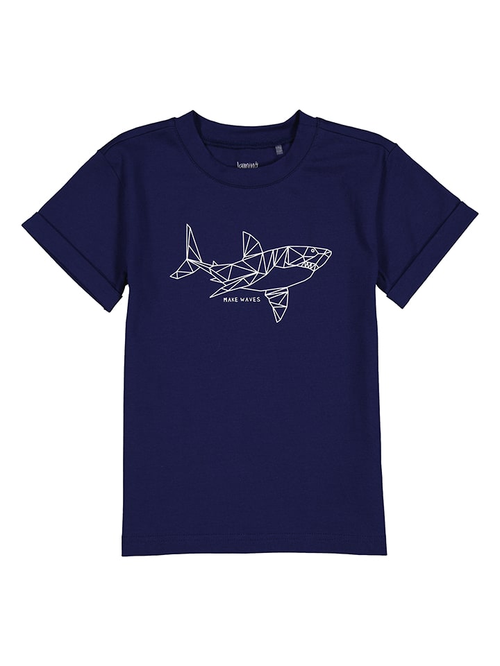 lamino Koszulka w kolorze granatowym rozmiar: 128