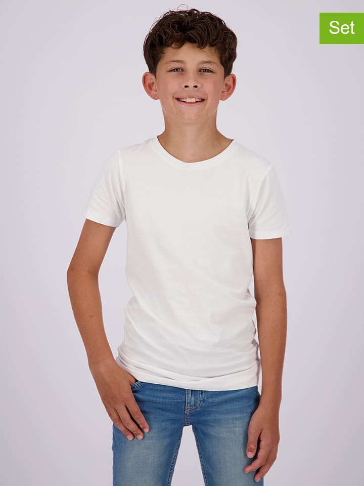 Vingino Koszulki (2 szt.) w kolorze białym rozmiar: 146/152