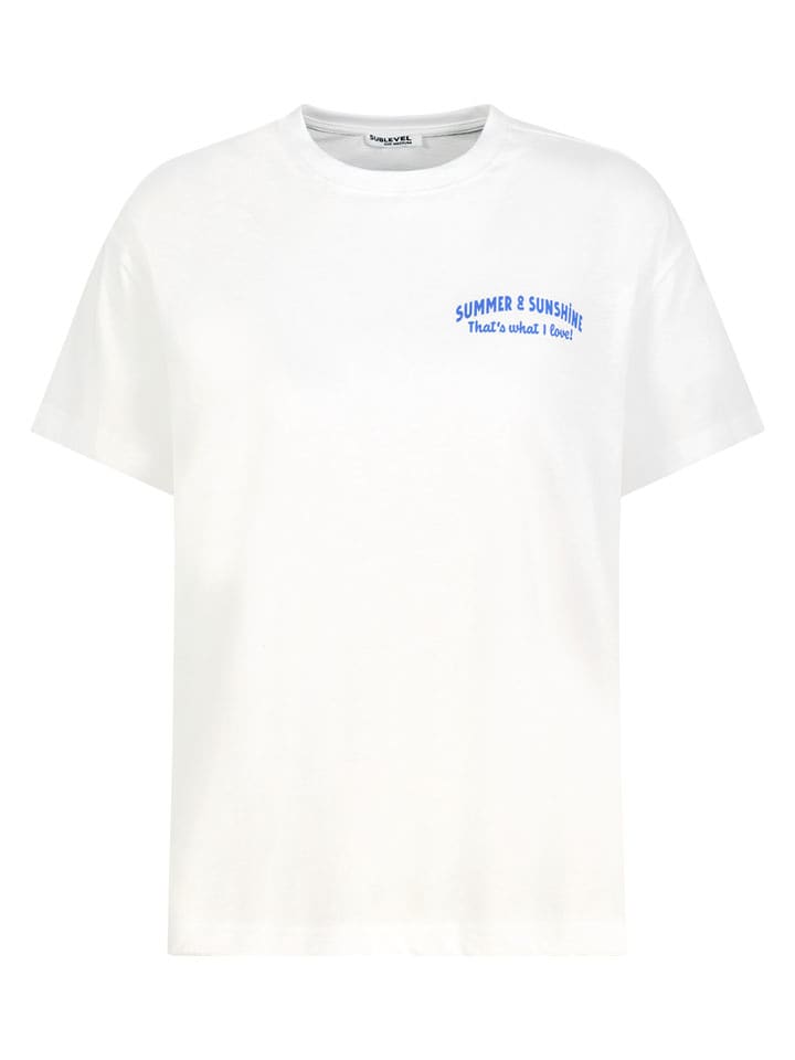 Sublevel Koszulka w kolorze białym rozmiar: M