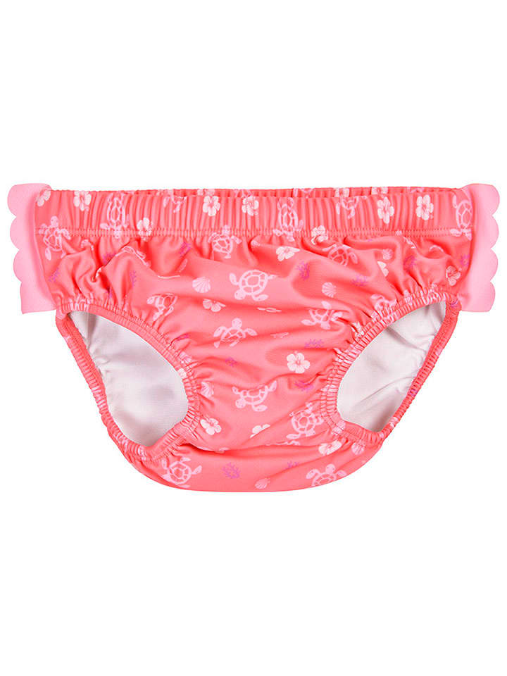 Playshoes Pieluszka kąpielowa "Hawaii" w kolorze różowym rozmiar: 62/68