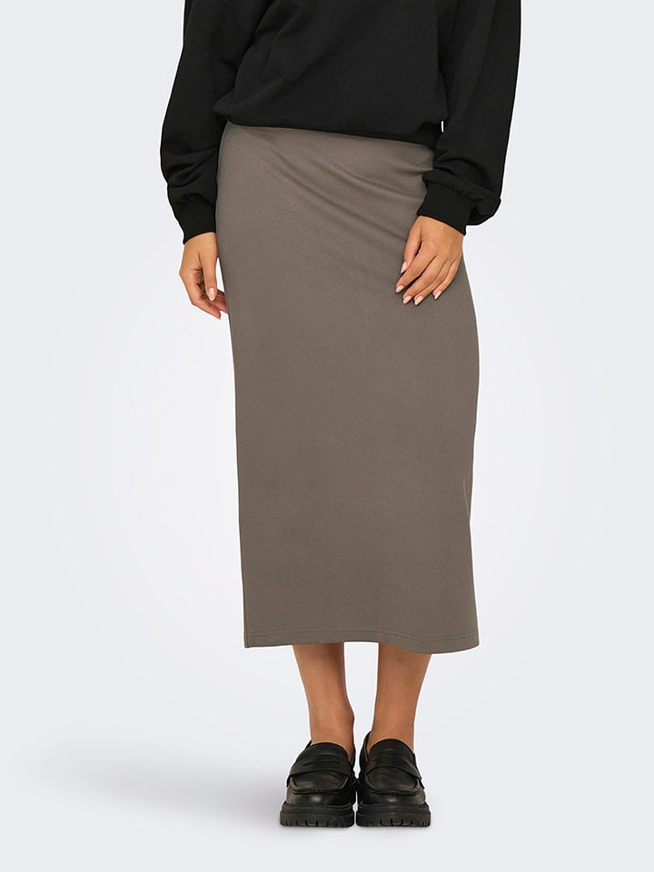 ONLY Spódnica w kolorze szarym rozmiar: M