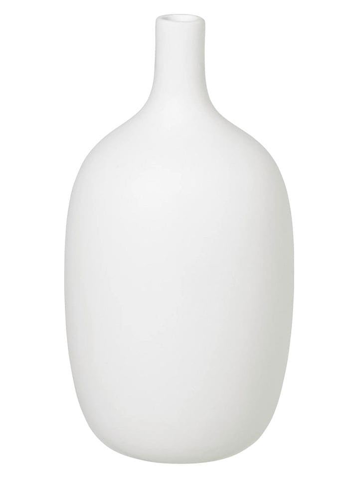 Blomus Wazon "Ceola" w kolorze białym - wys. 21 x Ø 11 cm rozmiar: onesize