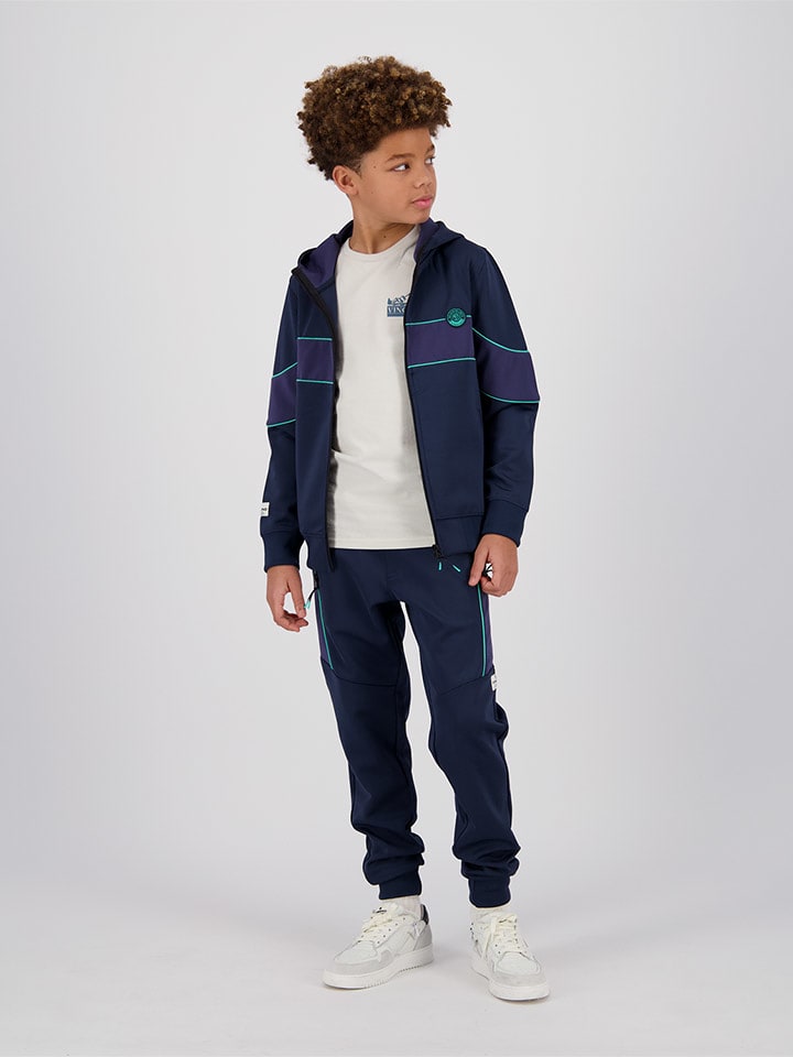 Vingino Spodnie dresowe "Samon" w kolorze granatowym rozmiar: 176