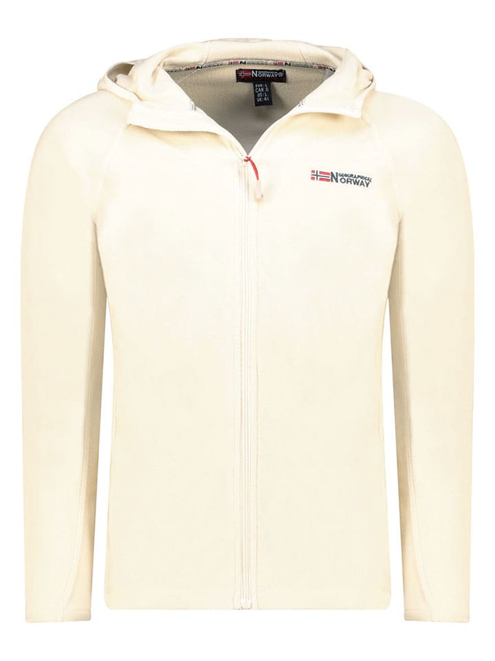Geographical Norway Kurtka polarowa "Tugood" w kolorze kremowym rozmiar: 3XL