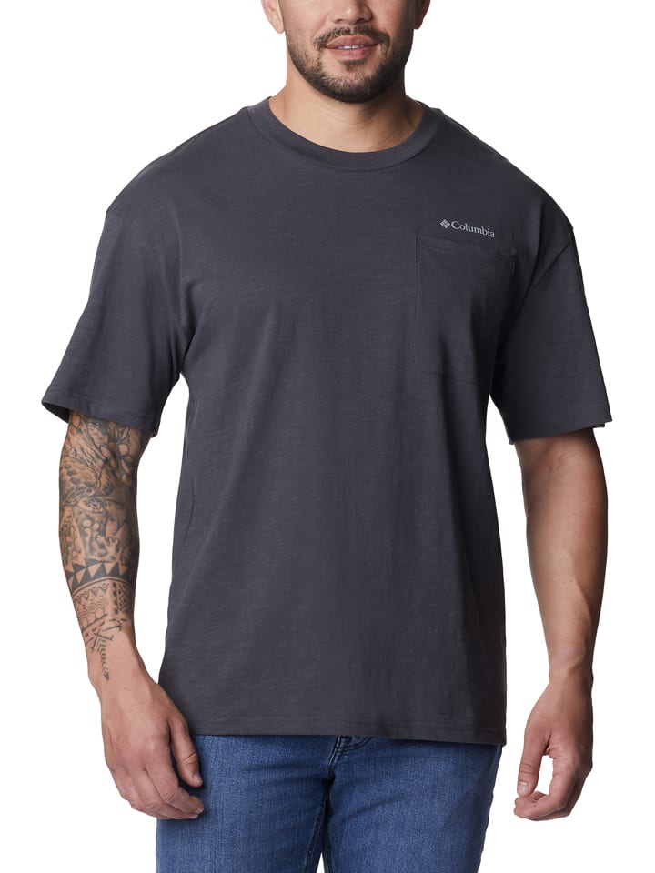 Columbia Koszulka "Break It Down" w kolorze antracytowym rozmiar: M