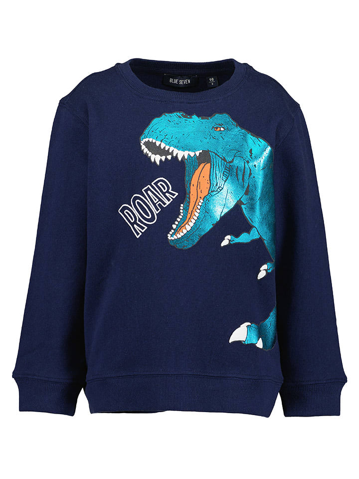 Blue Seven Bluza w kolorze granatowym rozmiar: 98