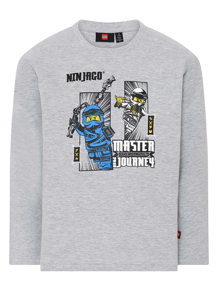 LEGO Koszulka "Taylor" w kolorze szarym rozmiar: 128