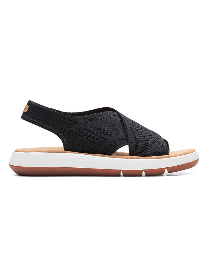 Clarks Sandały "Jemsa Dash" w kolorze czarnym rozmiar: 37