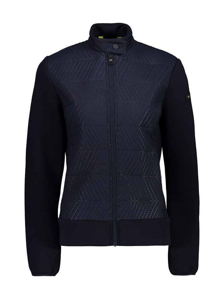 Kurtka hybrydowa w kolorze granatowym