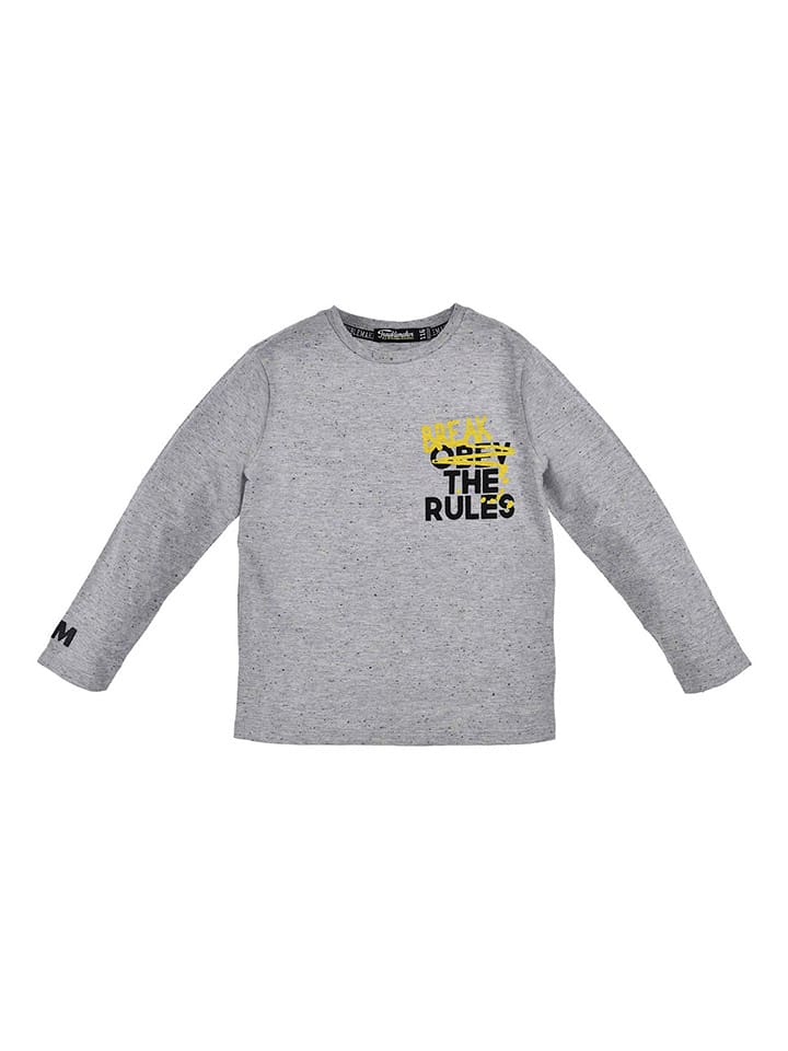 Bondi Koszulka "Break the Rules" w kolorze szarym rozmiar: 104