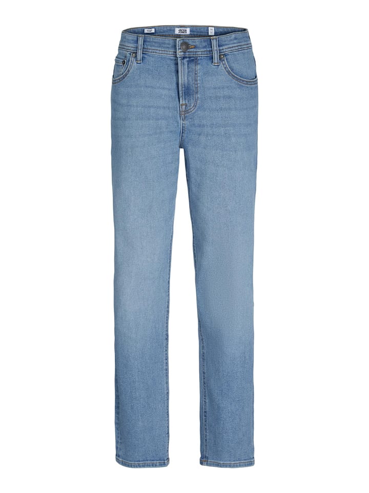 JACK & JONES Junior Dżinsy "Clark" - Regular fit - w kolorze niebieskim rozmiar: 158
