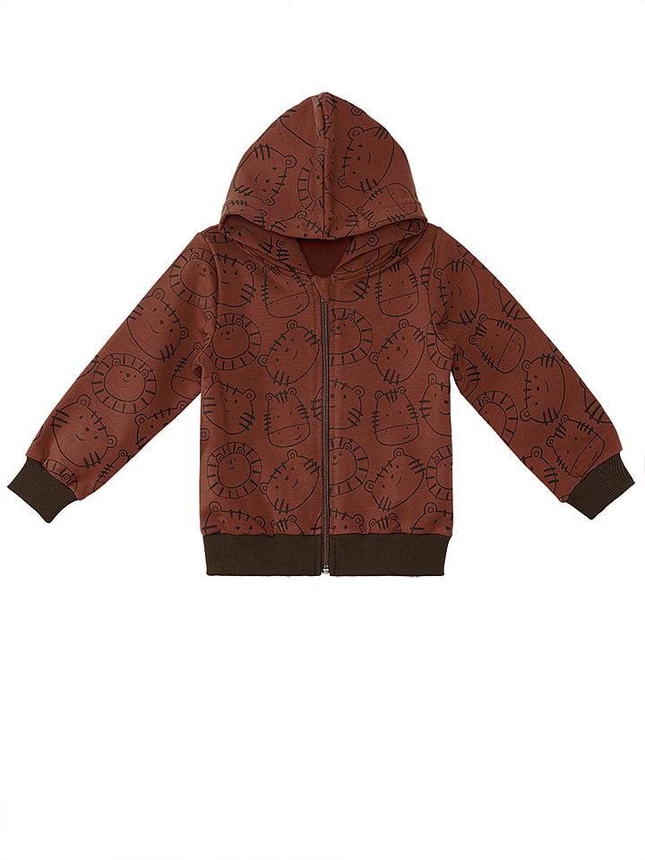Denokids Bluza "Baby Lion" w kolorze brązowym rozmiar: 86-92