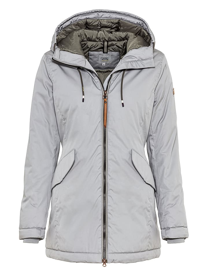 Camel Active Kurtka przejściowa w kolorze jasnoszarym rozmiar: 34