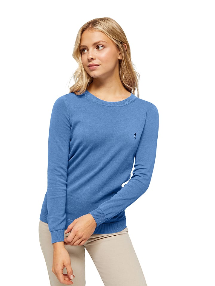 Sweter w kolorze niebieskim