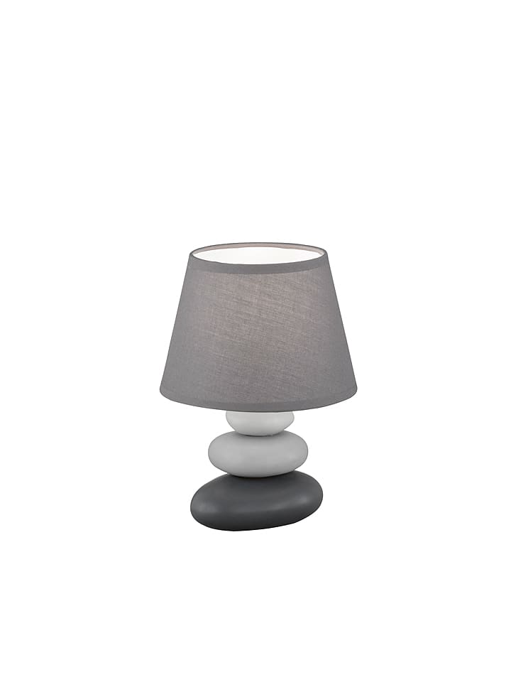 Lampa stołowa w kolorze szarym - 17 x 24 cm