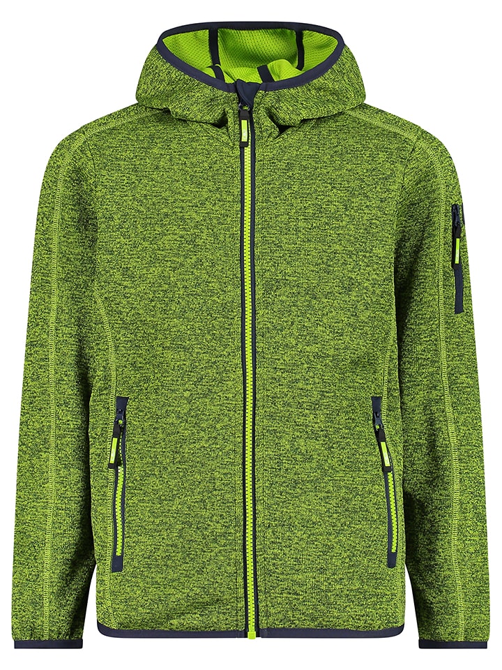 CMP Kurtka polarowa w kolorze zielonym rozmiar: 116