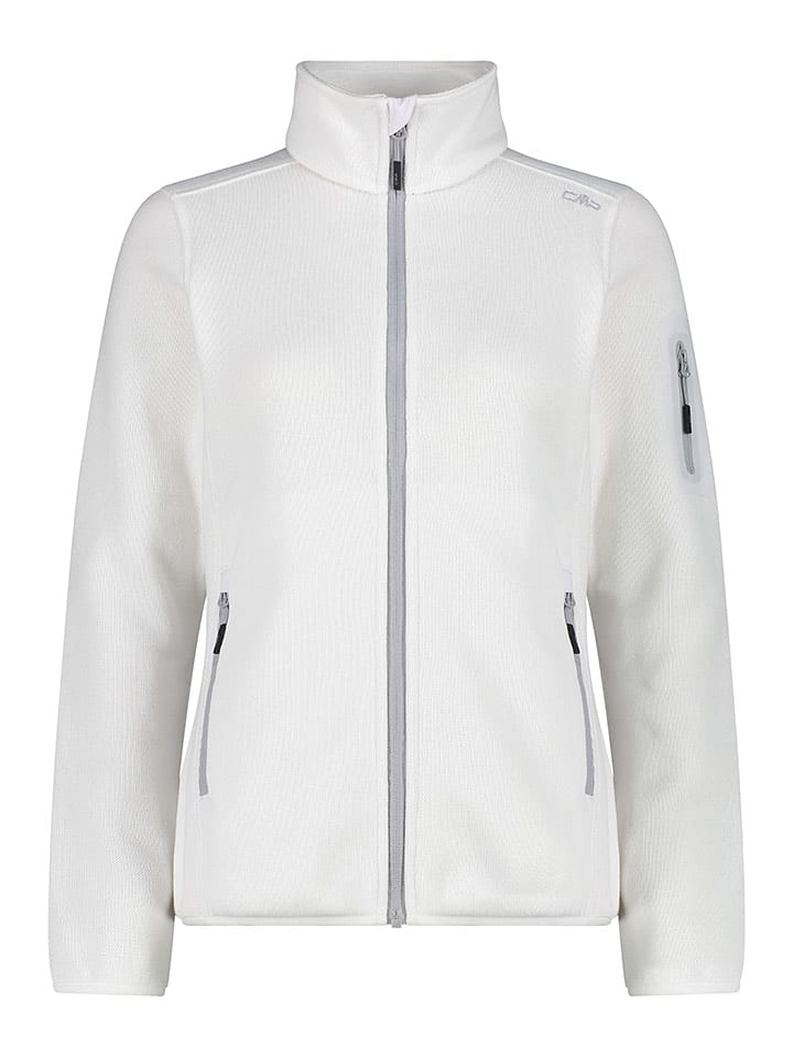 CMP Kurtka polarowa w kolorze białym rozmiar: 44