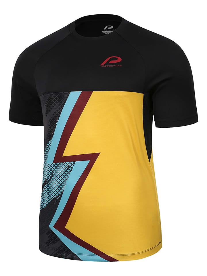 Protective Koszulka funkcyjna "Stardust" w kolorze żółto-czarnym rozmiar: 5XL