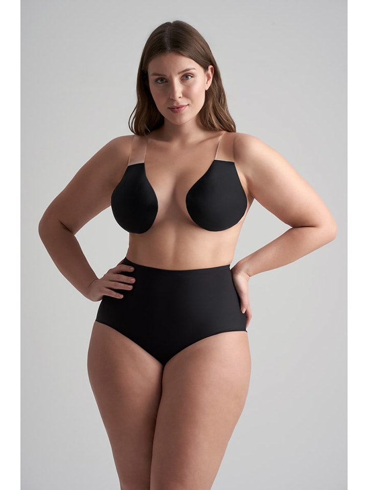 Bye Bra Nakładki samoprzylepne w kolorze czarnym na sutki rozmiar: F-Cup