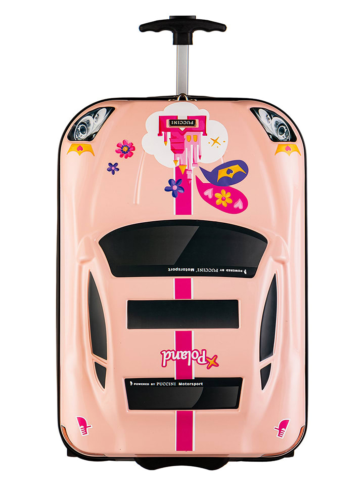 Puccini Walizka "Dakar" w kolorze jasnoróżowym - 37 x 55 x 25 cm rozmiar: onesize