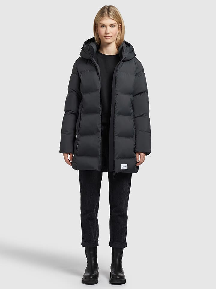 Khujo Kurtka pikowana "Tanare2" w kolorze antracytowym rozmiar: L