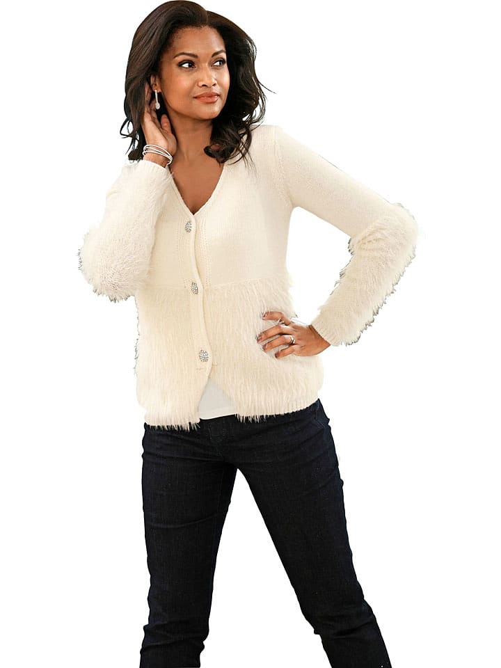 WITT WEIDEN Kardigan w kolorze kremowym rozmiar: 52