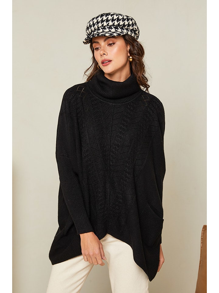 Golf w kolorze czarnym