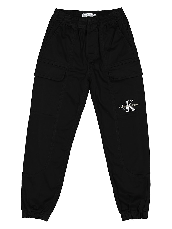 Calvin Klein Bojówki w kolorze czarnym rozmiar: 152