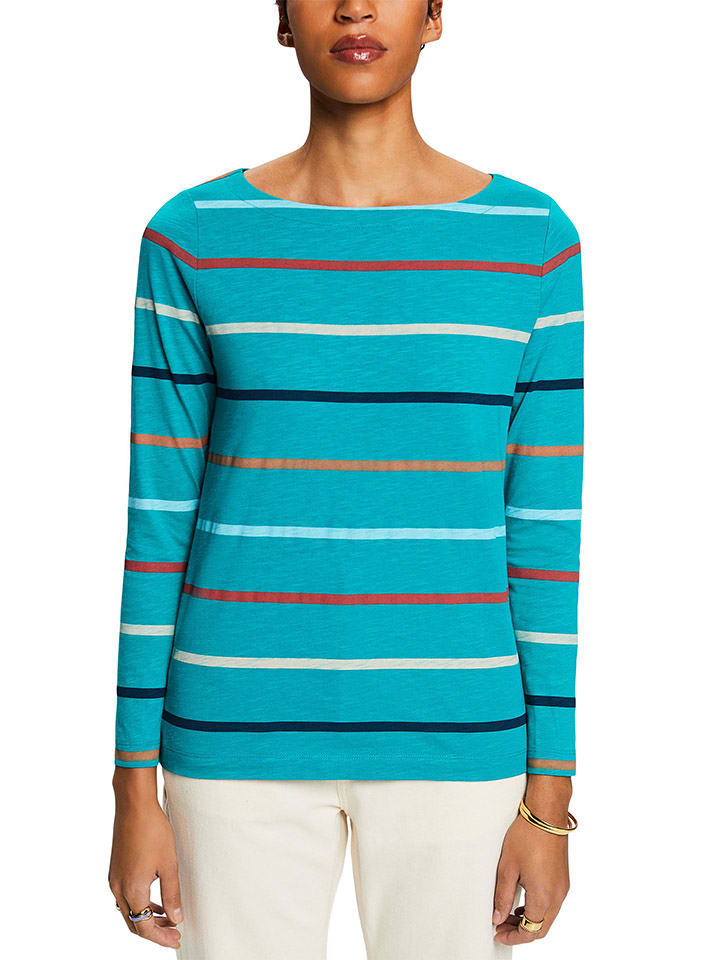 ESPRIT Koszulka w kolorze turkusowym rozmiar: XXS