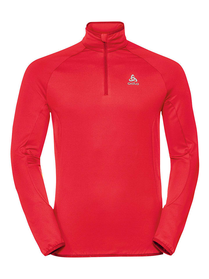 Odlo Bluza polarowa "Berra Light" w kolorze czerwonym rozmiar: XL