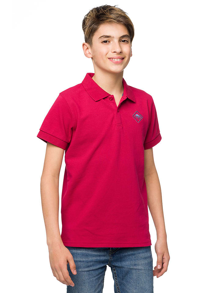 Hot Buttered Koszulka polo "HB Polo" w kolorze czerwonym rozmiar: 152