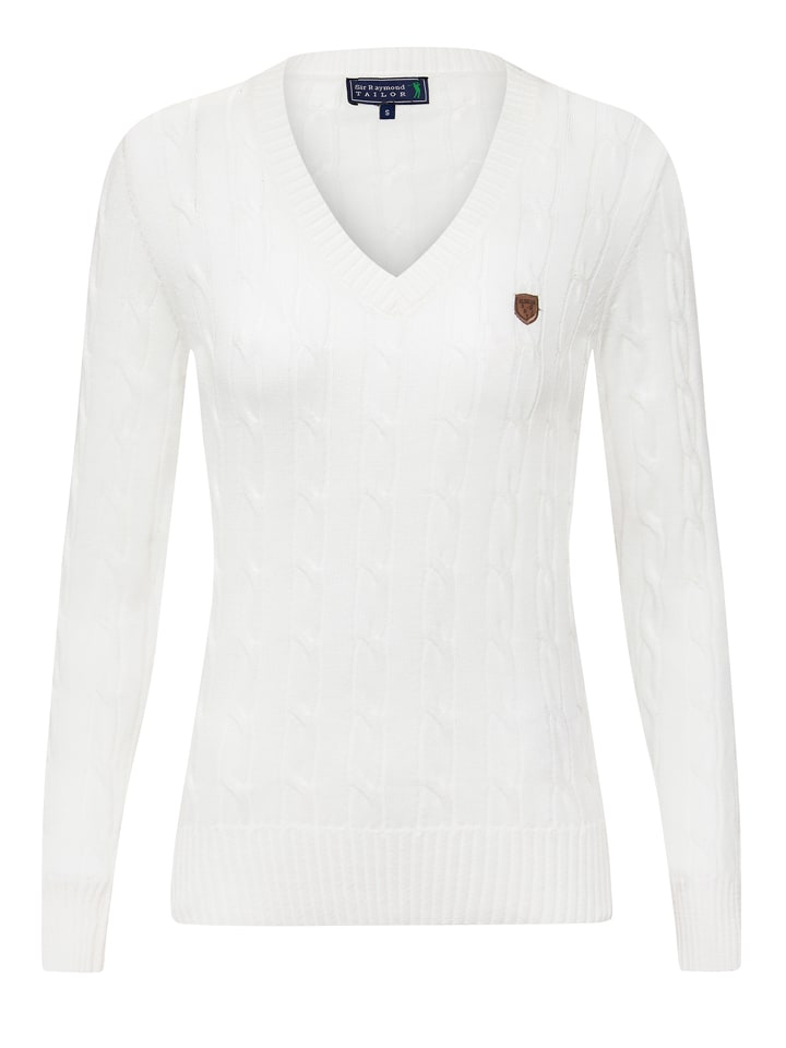 Sweter "Frenze" w kolorze białym