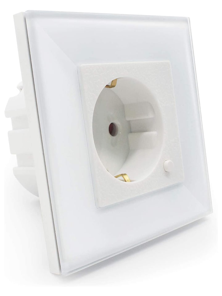 Woox Gniazdo ścienne "R4054" w kolorze białym rozmiar: onesize