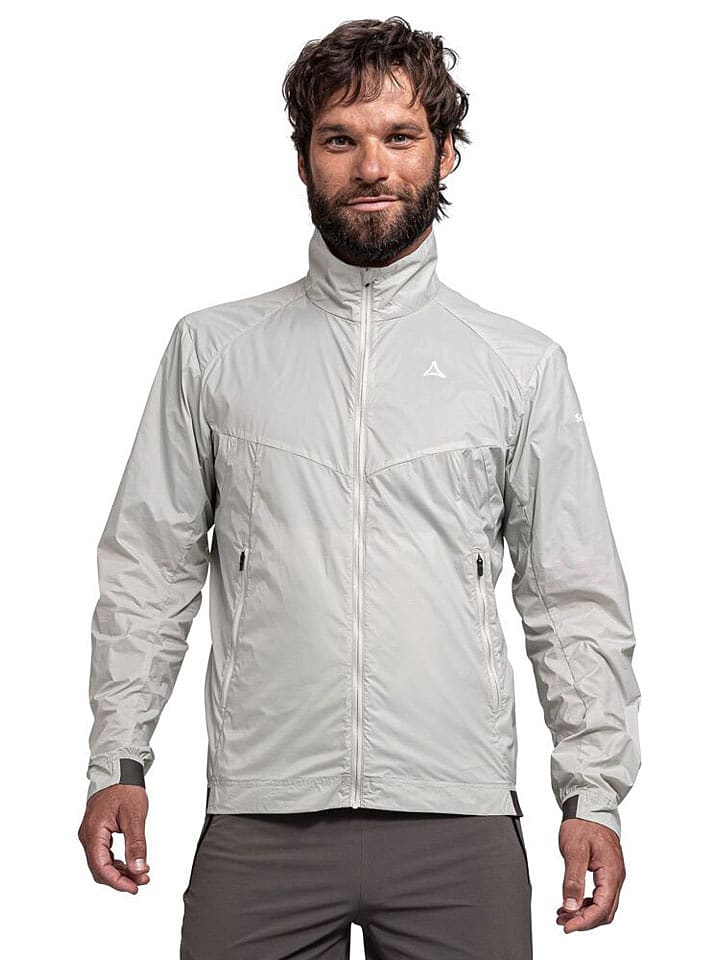 Schöffel Kurtka przeciwwiatrowa "Bygstad" w kolorze białym rozmiar: 52