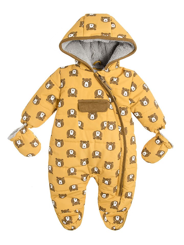 COOL CLUB Kombinezon zimowy w kolorze żółtym rozmiar: 80