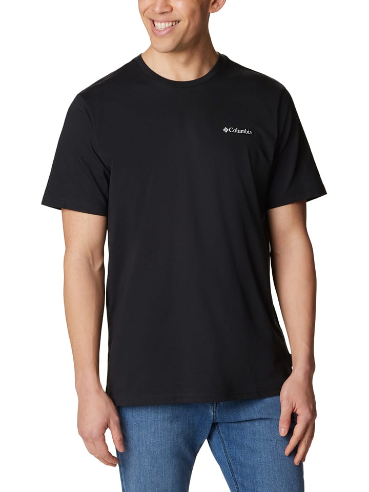 Columbia Koszulka "Explorers Canyon" w kolorze czarnym rozmiar: M