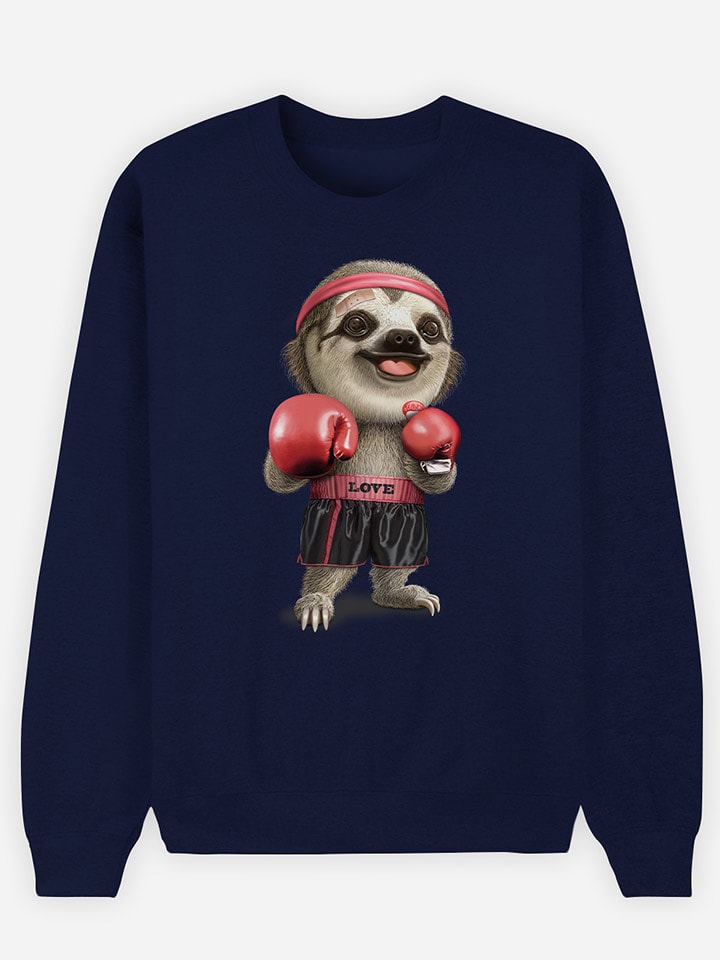 WOOOP Bluza w kolorze granatowym rozmiar: XXL