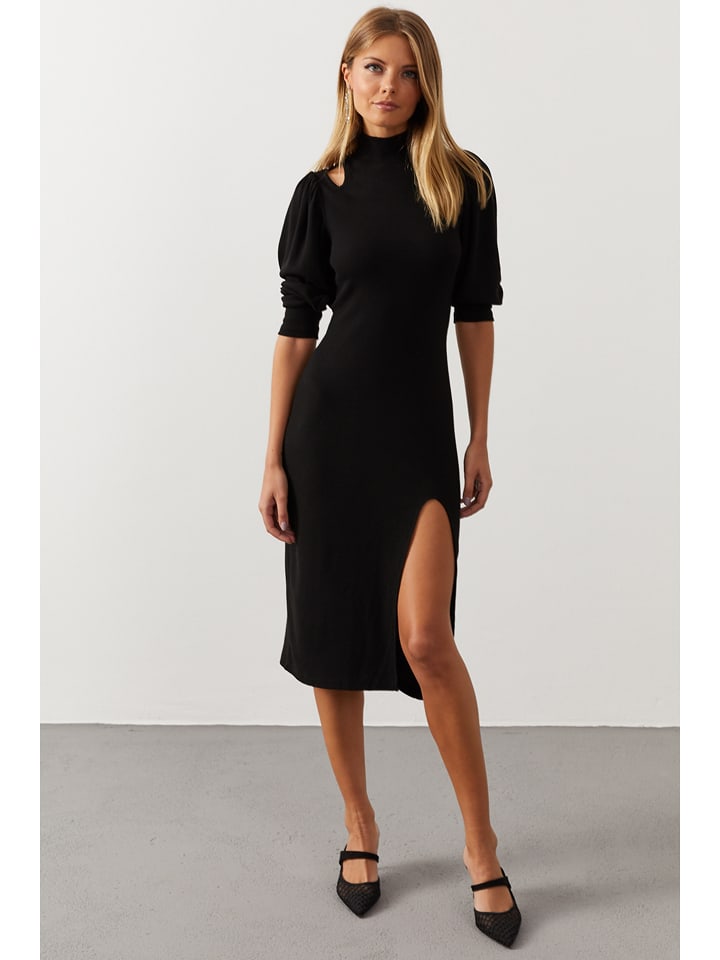 Milan Kiss Sukienka w kolorze czarnym rozmiar: XL