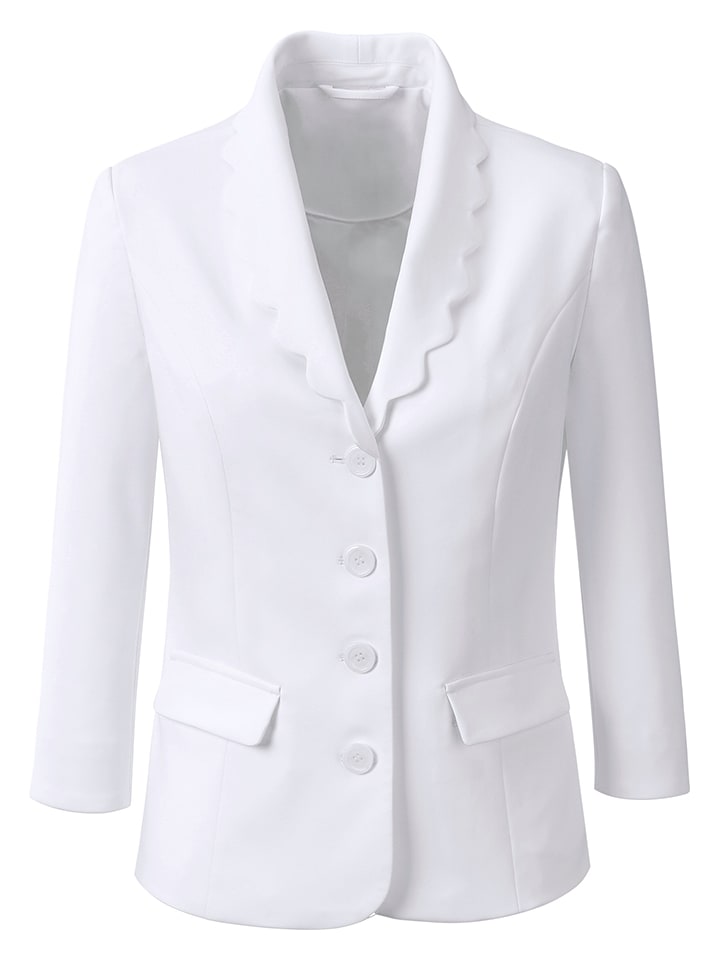 Heine Blezer w kolorze białym rozmiar: 40