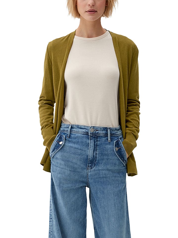 s.Oliver Kardigan w kolorze khaki rozmiar: 42