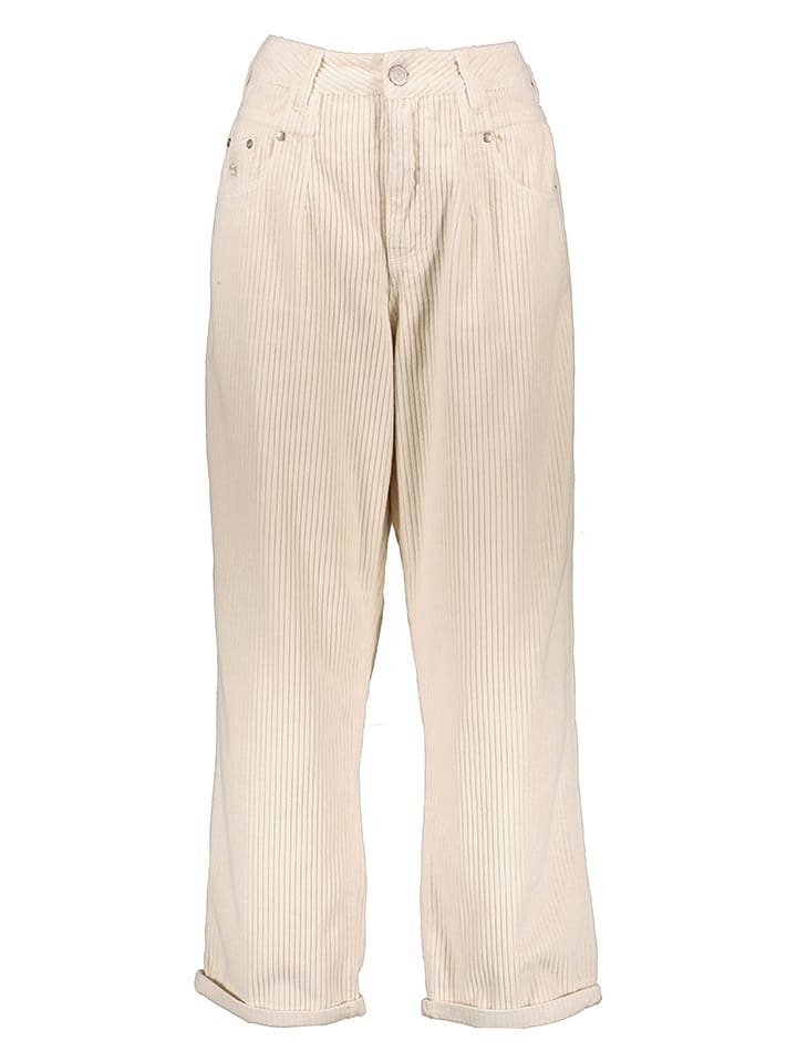 Herrlicher Spodnie w kolorze beżowym rozmiar: W30