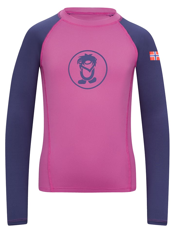 Trollkids Koszulka kąpielowa "Kvalvika" w kolorze fioletowym rozmiar: 92