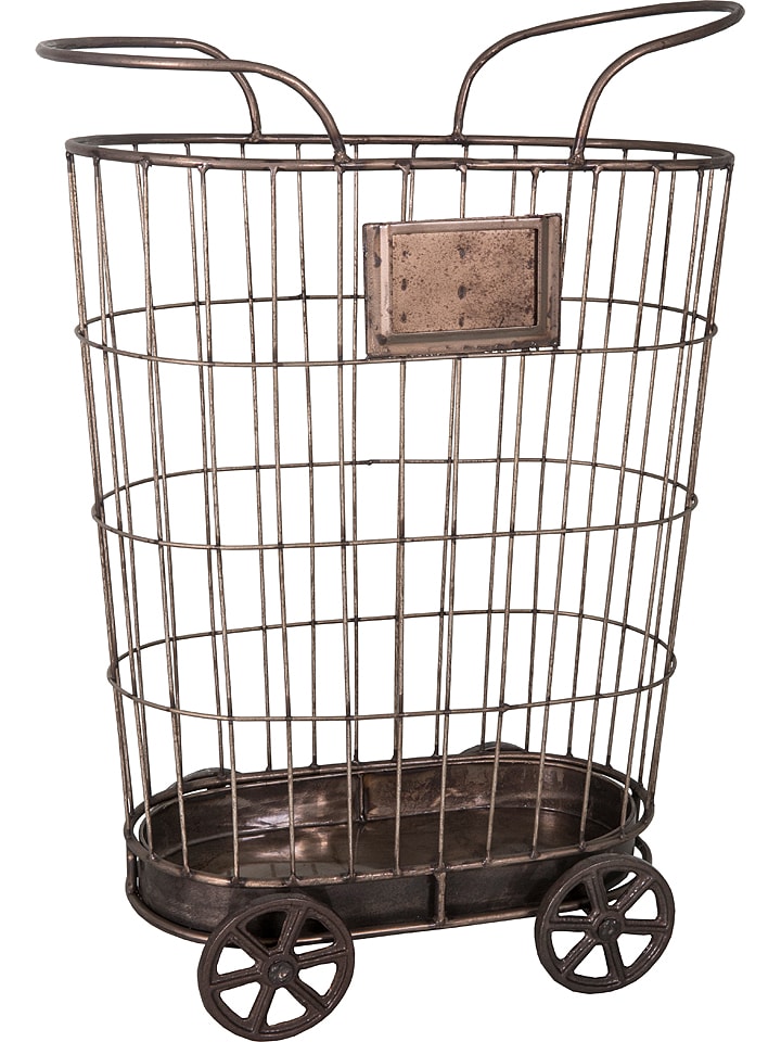 Anticline Skrzynia w kolorze srebrnym - 43 x 57,5 x 21 cm rozmiar: onesize