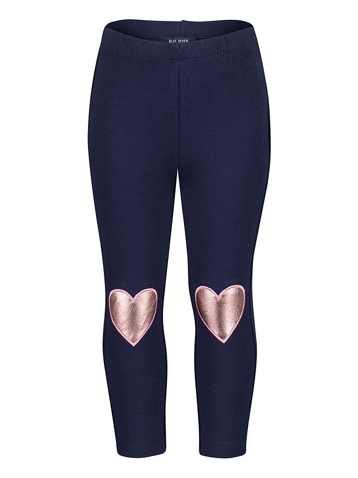 Blue Seven Legginsy w kolorze granatowym rozmiar: 92