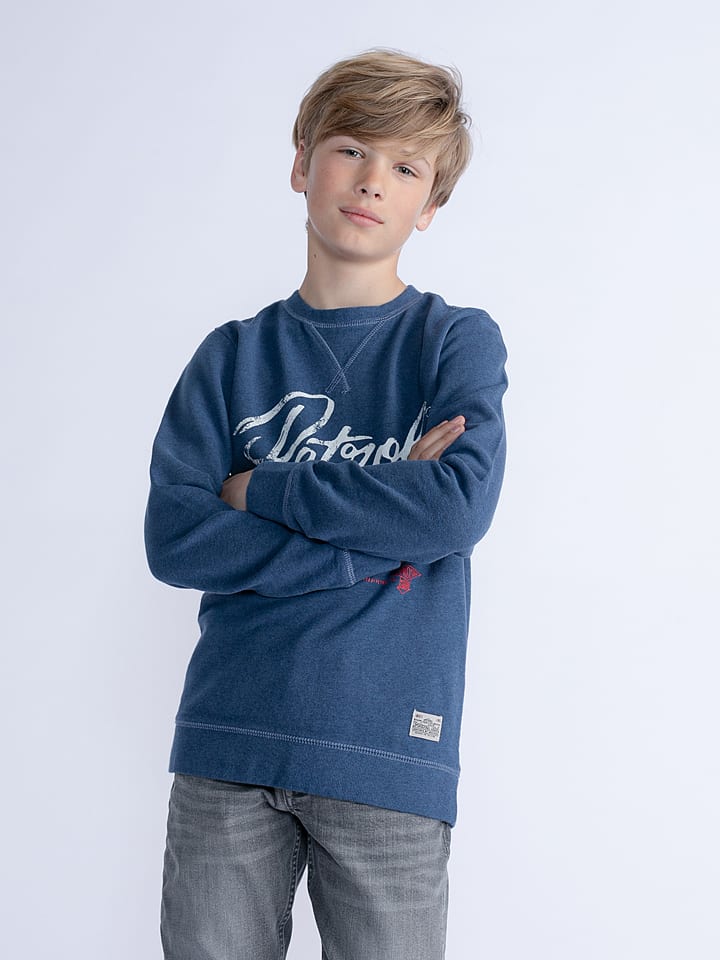 Petrol Bluza w kolorze niebieskim rozmiar: 176