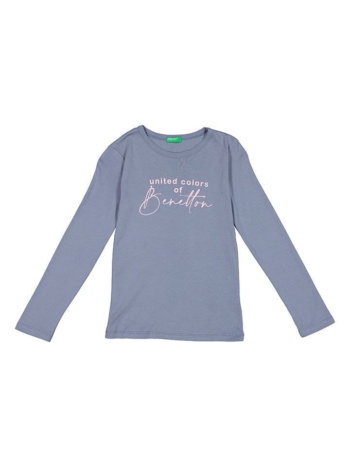 Benetton Koszulka w kolorze fioletowym rozmiar: 150