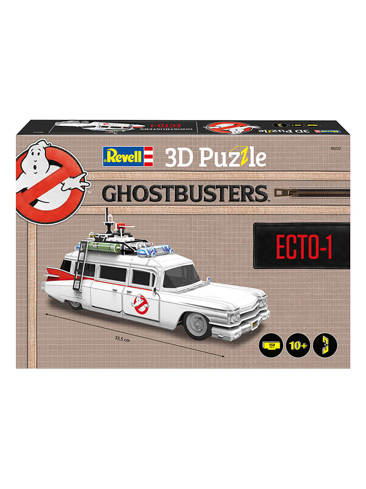 Revell 154-częściowe puzzle 3D "Ghostbusters Ecto-1" - 10+ rozmiar: onesize