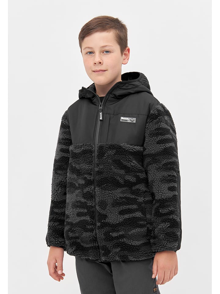 Bench Kurtka polarowa "Walken B" w kolorze czarnym rozmiar: 152